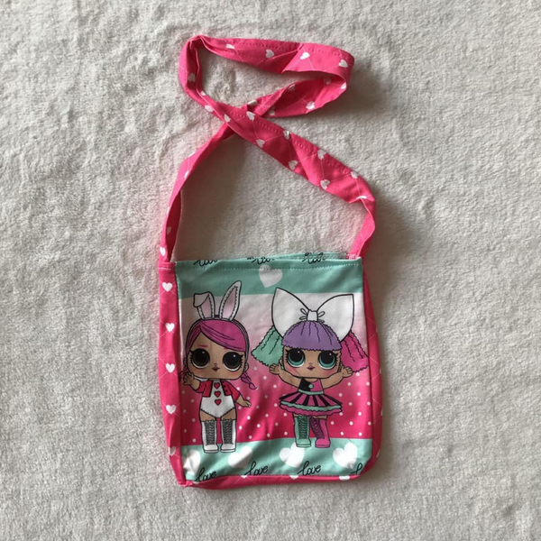 girl doll cartoon bag
