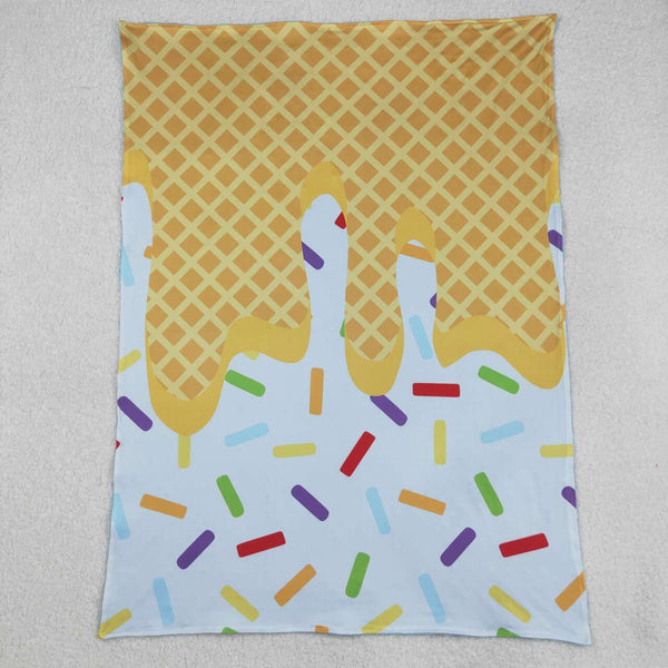 BL0200 RTS baby blanket ice-cream baby minky blanket