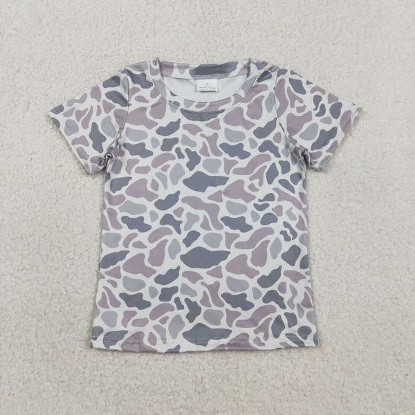 BT1712 RTS  toddler boy clothes camo hunting clothes boy  summer top tshirt