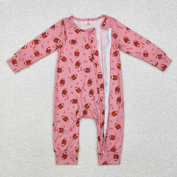 LR1988 RTS baby girl clothes rugby girl winter romper zipper