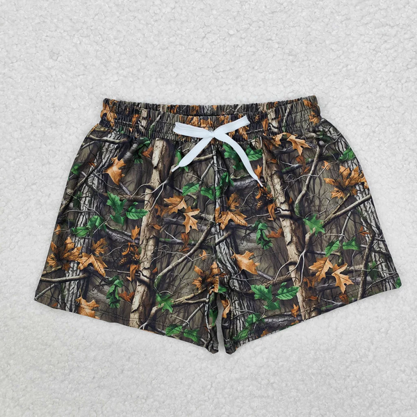 RTS 3-6M-6-7T toddler clothes matching clothing camo print shorts baby boy summer swim trunks-2026.2.2