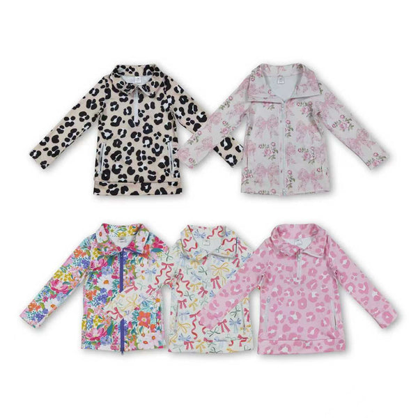 RTS toddler clothes matching clothing baby leopard print top girls winter clothing-2025.9.8