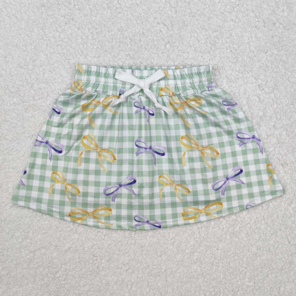 GLK0036 RTS kids clothing crawfish girl Mardi Gras Skirt shorts skirt bottom
