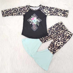 6 B3-1 RTS baby girl clothes easter leopard easter outfits-promotion 2024.8.17 $2.99