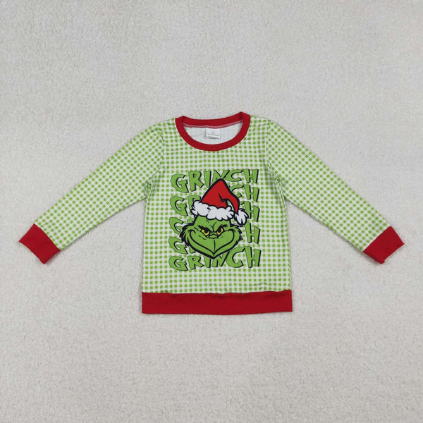 BT1321 RTS boy clothes cartoon boys christmas winter top shirt