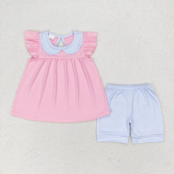 RTS Matching clothes toddler clothes  color  print set girls summer clothing-2026.3.19