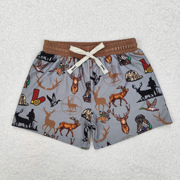 RTS 3-6M-6-7T toddler clothes matching clothing camo print shorts baby boy summer swim trunks-2026.2.2