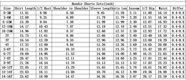 RTS Kids boy clothes grey camo state long sleeve boy winter shorts set