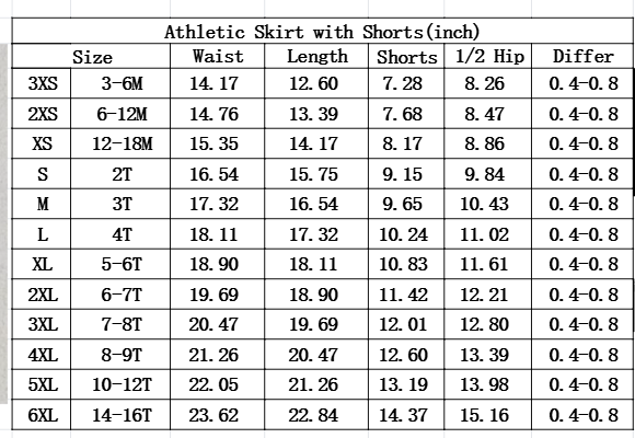 GLK0140 RTS baby girls clothes go team girl yoga shots skirt